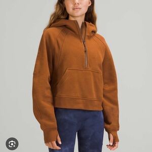 Lululemon Oversized Half Zip Scuba Hoodie